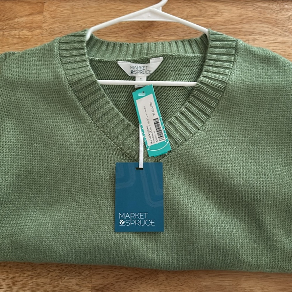 Market & spruce Constance cozy v neck tunic sweater - Picture 5 of 5